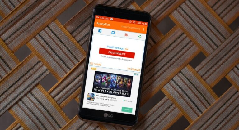 Cara Mengubah Kuota Pendidikan Menjadi Kuota Utama Dengan Aplikasi Anonytun
