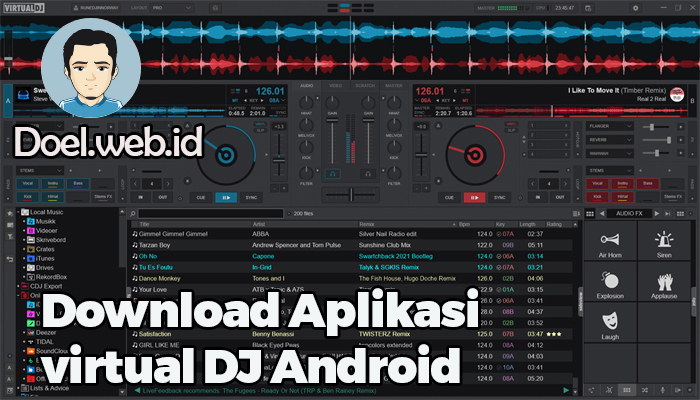 Download Aplikasi virtual DJ Android