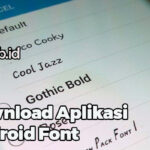 Download Aplikasi Android Font