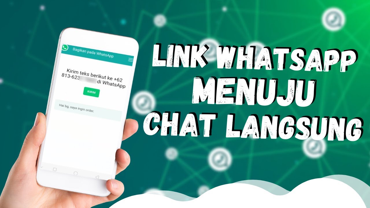 Cara Membuat Link Whatsapp Menuju Chat Langsung dengan Teks