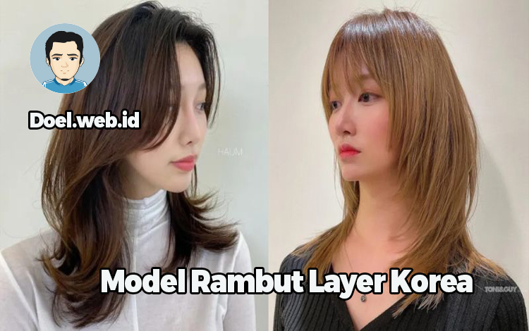 Model Rambut Layer Korea