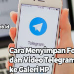 Cara Menyimpan Foto dan Video Telegram ke Galeri HP