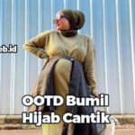 OOTD Bumil Hijab cantik