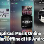 Aplikasi Musik Online dan Offline di HP Android