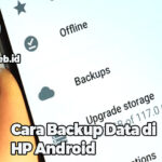 Cara Backup Data di HP Android