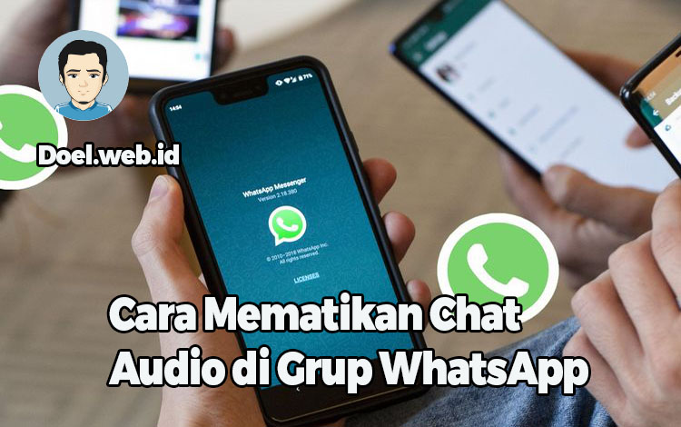 Cara Mematikan Chat Audio di Grup WhatsApp
