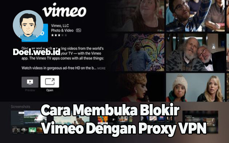 Cara Membuka Blokir Vimeo Dengan Proxy VPN