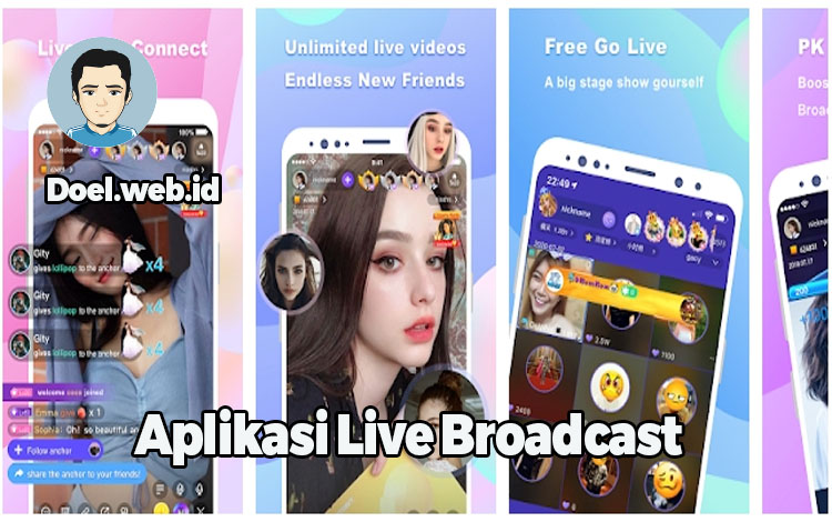 Aplikasi Live Broadcast