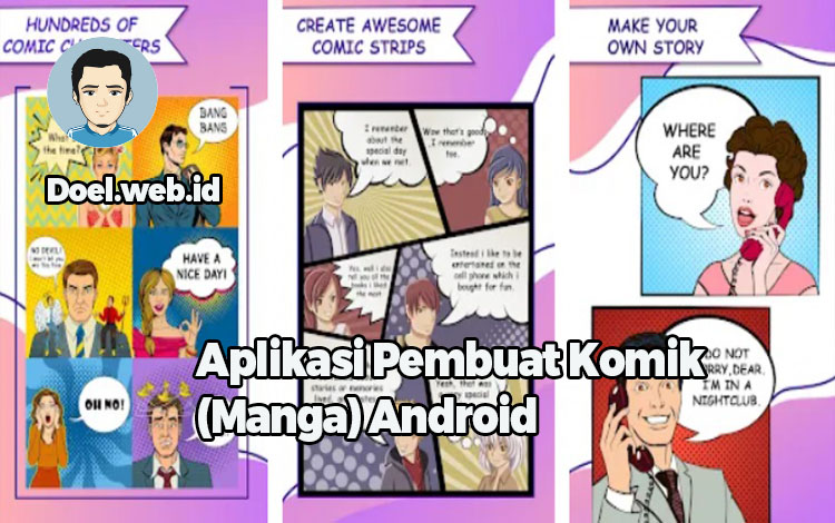 Aplikasi Pembuat Komik (Manga) Android