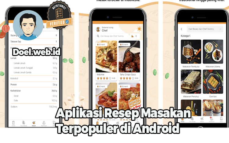 Aplikasi Resep Masakan Terpopuler di Android