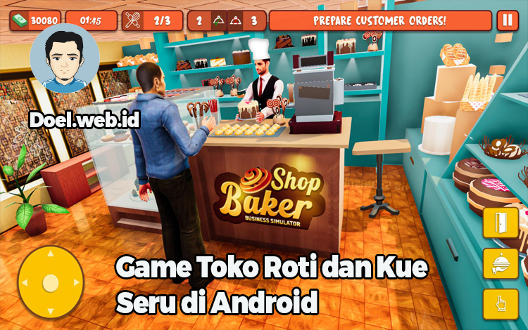 Game Toko Roti dan Kue Seru di Android