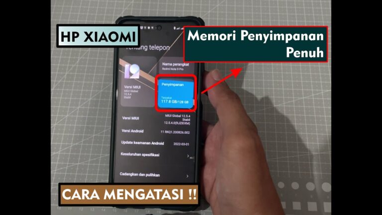 Memori penuh Xiaomi