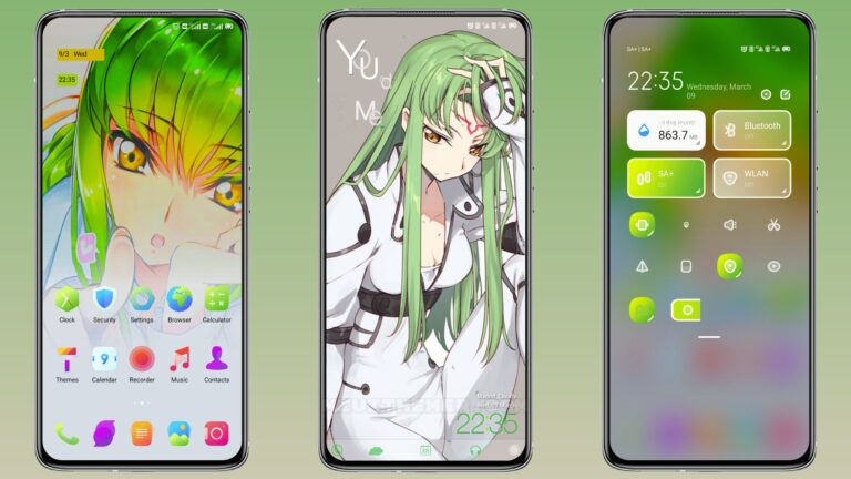 tema anime Xiaomi MIUI 11