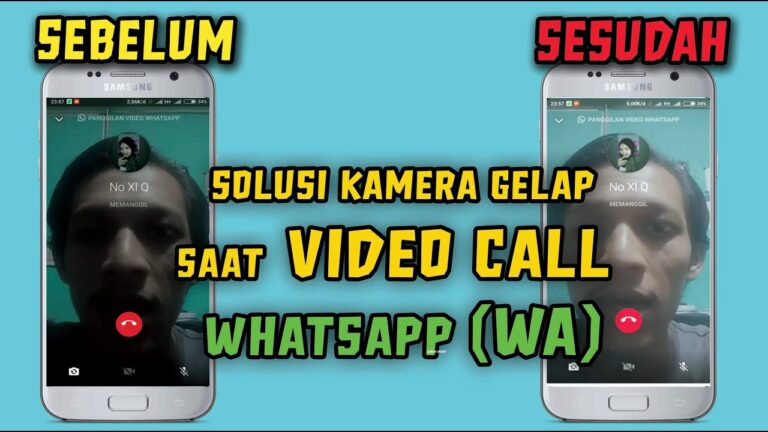 video call WA gelap