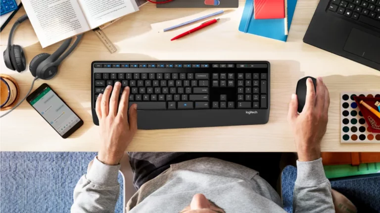 Logitech wireless keyboard mouse