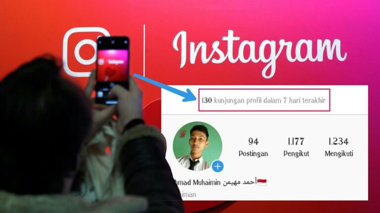 Cara melihat kunjungan profil Instagram