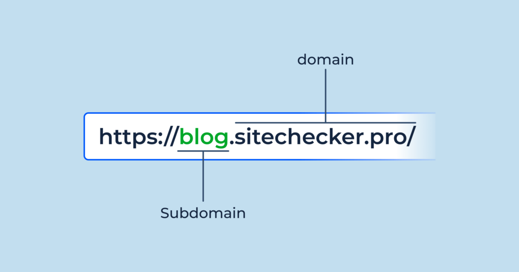 Sub domain