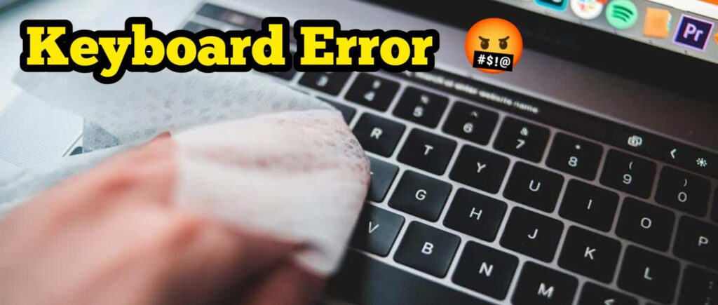 cara mengatasi keyboard error