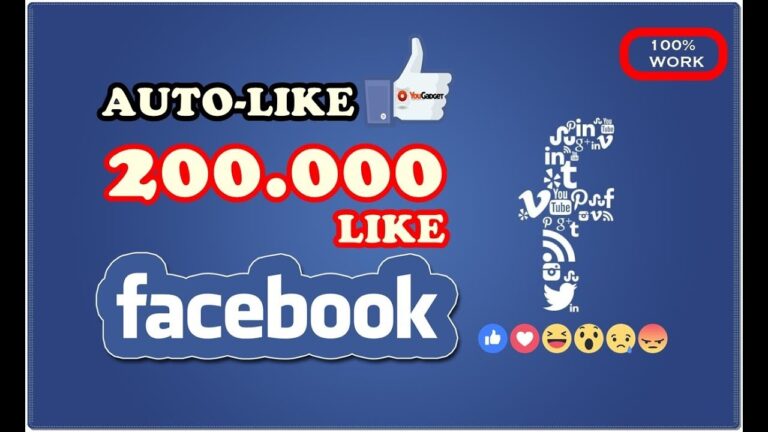 cara auto like Facebook