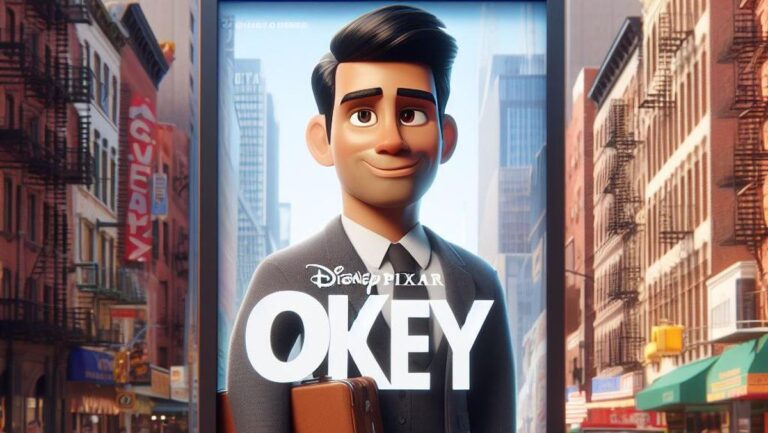 cara membuat poster Disney AI