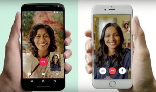 cara membuat efek beauty di video call WhatsApp Oppo