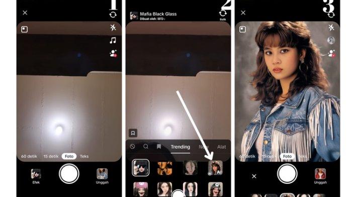 Cara mengedit foto di TikTok 