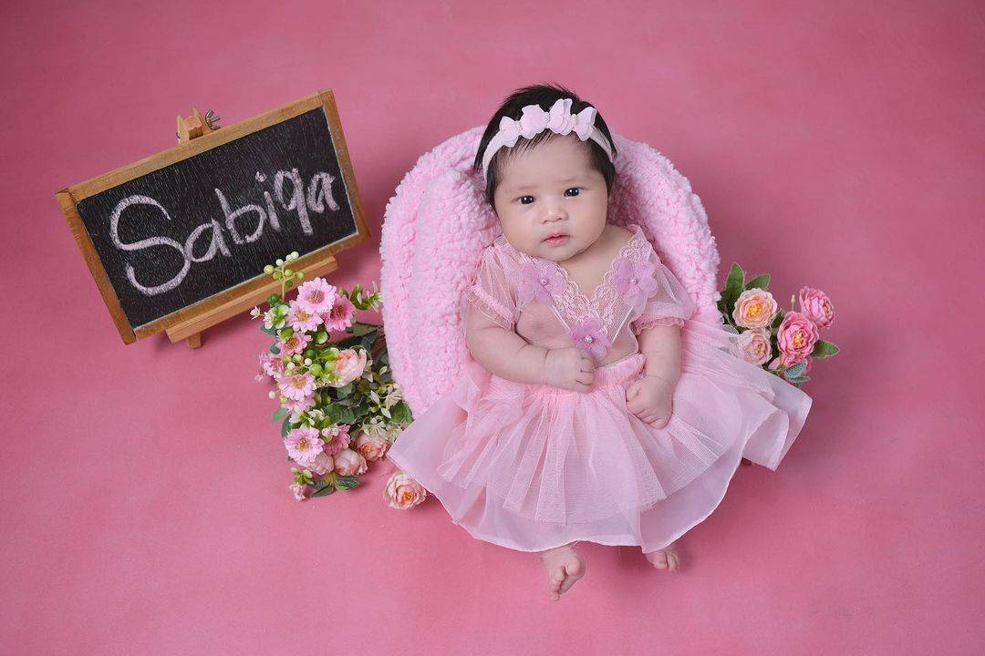 edit foto bayi dengan Photoshop