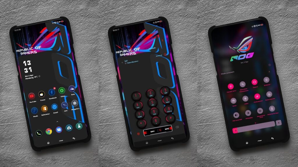 Tema HP Android ROG