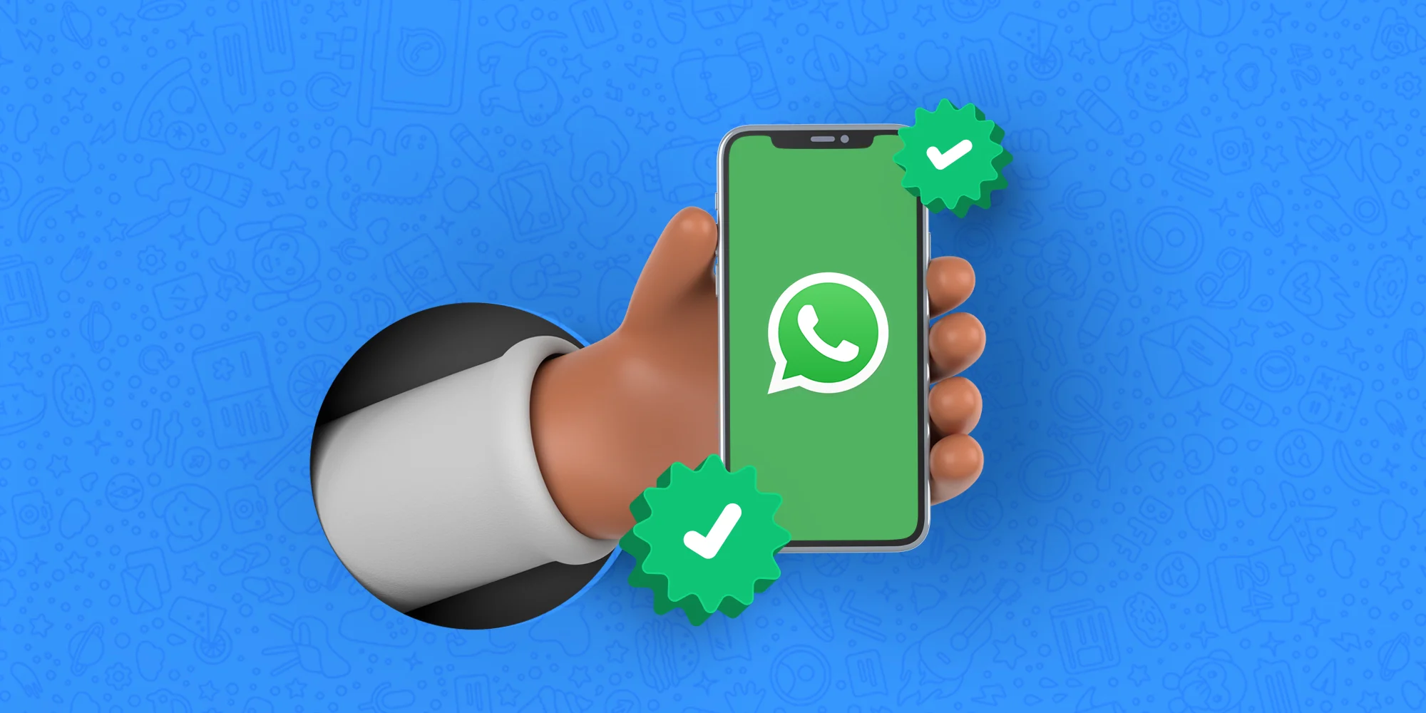 cara membuat WhatsApp verified