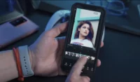 edit wajah di video