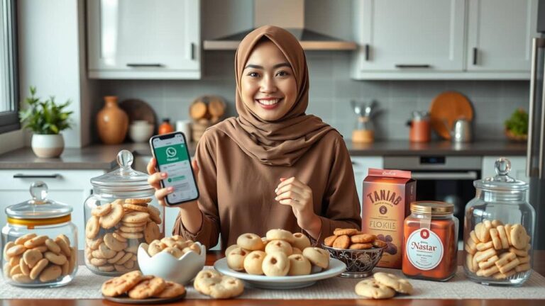 cara promosi kue di WA