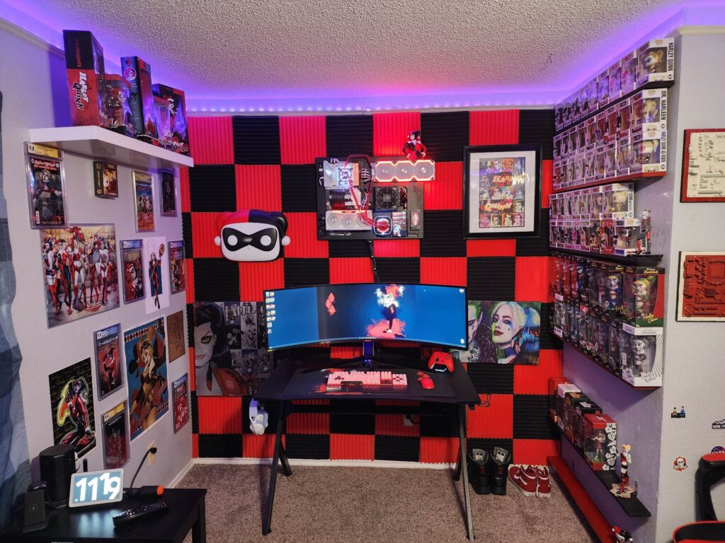 harley quinn room decor
