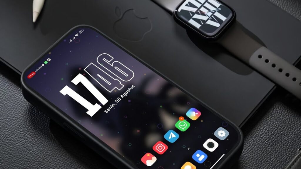 Tema Klok Jam Digital