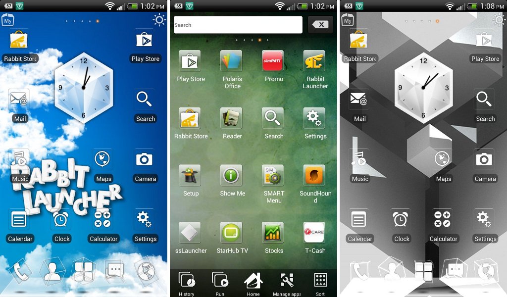Tema launcher 3d