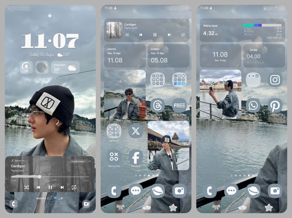 tema tema minimalis hp