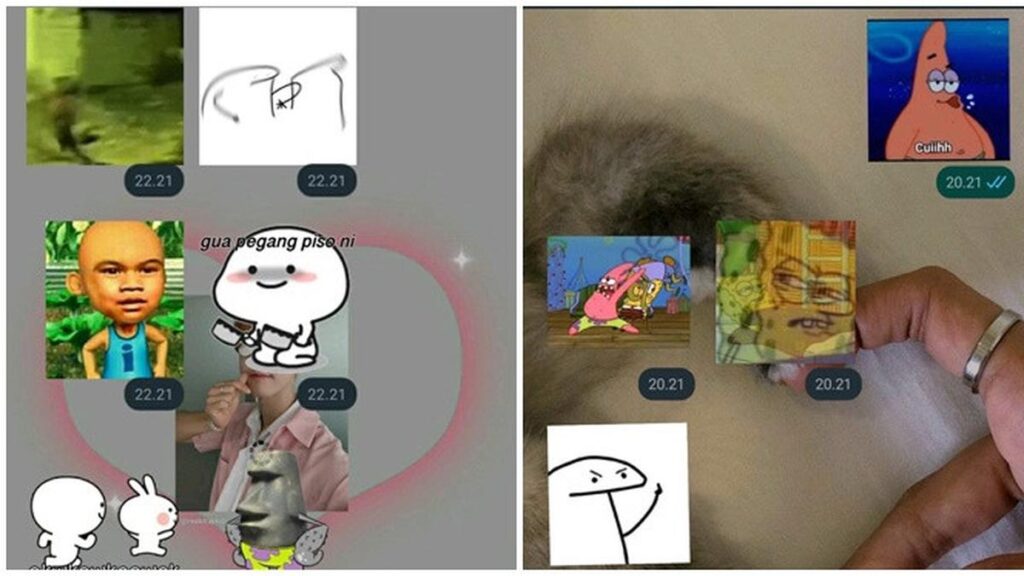 stiker grup wa ngakak