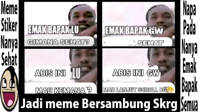 Stiker WA Bapak Bapak Sarungan