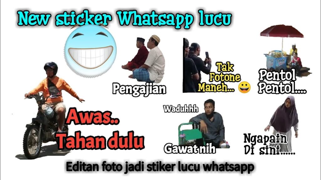 Stiker WA Bapak Bapak Jokes Receh