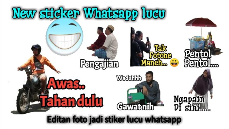 Stiker WA Bapak Bapak Jokes Receh