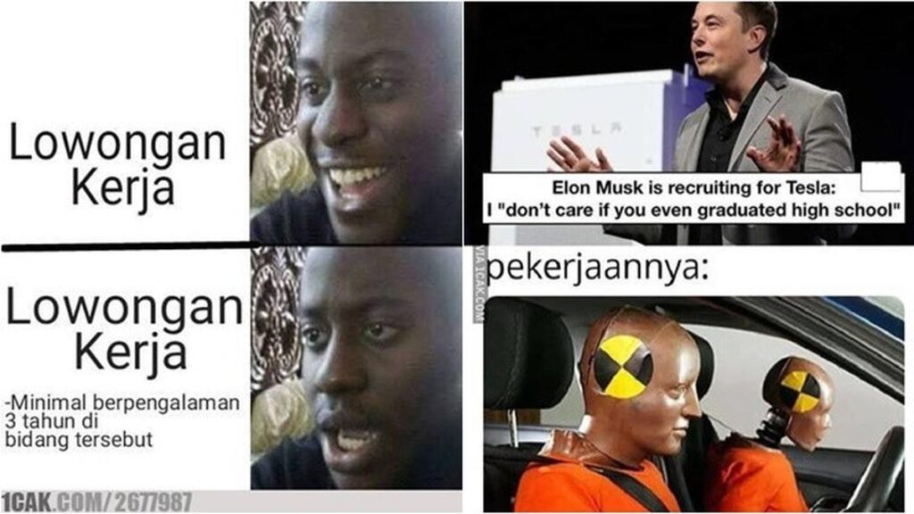 Stiker WA Lucu Harian Kantoran