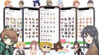 stiker wa anime girl