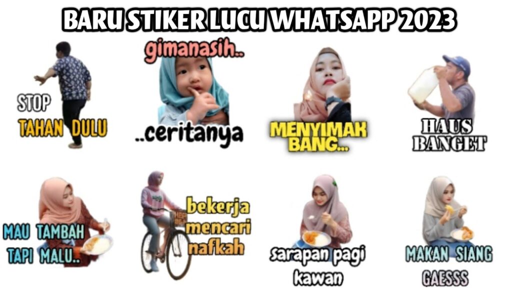 stiker wa lucu harian untuk teman