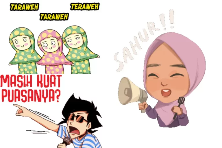 Stiker wa gratis pack ramadhan