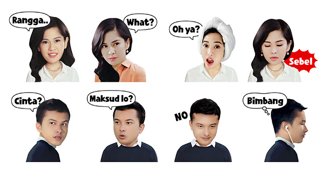 Stiker wa grup ngakak editan muka teman
