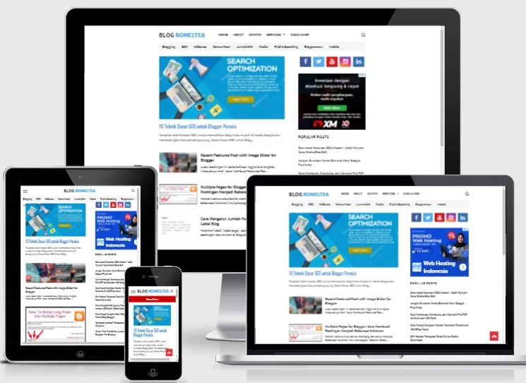 Rekomendasi Template Blog Responsive dan Ringan 2026