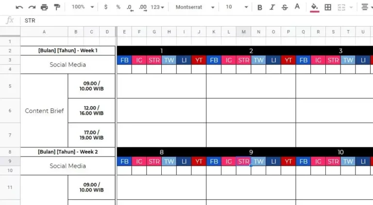 Cara Membuat Content Calendar Blog Agar Konsisten & Anti Burnout